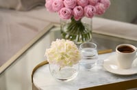 هدرنجا بأطراف وردية | ملمس طبيعي