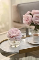 بيونيا وردي فاتح | ملمس طبيعي