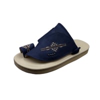 حذاء رجالي لون كحلي حليبي 139