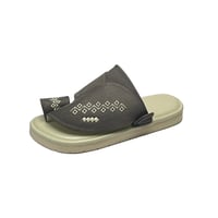 حذاء رجالي مخمل لون رصاصي