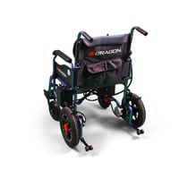 كرسي كهربائي 51 سم -بطارية جانبية - لون رمادي