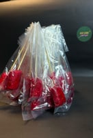 مارشميلو حامض كهرباء احمر اعواد