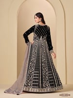 فستان سهره ملكي بتطريز فاخر