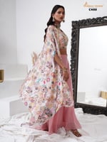 وردة الملوك طقم هندي وردي بتطريز أنيق ينبض أنوثة