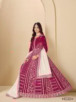 فستان سهره ملكي بتطريز فاخر