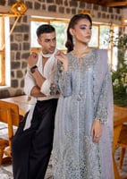 اطلالة الثلج الهادئة بضباب الصباح