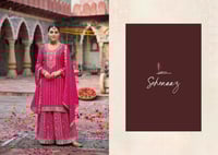 نبضات الروح طقم هندي بثلاث ألوان تروي قصة