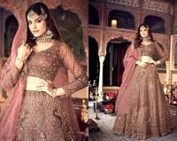 لبس عروس لهينغا