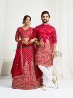 مجموعة أزياء الأزواج المنسقة