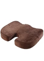 وسادة للمقعد مصنوعة من الميموري فوم بني