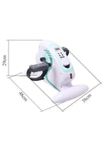 دراجة تمارين كهربائية صغيرة بدواسة مع هدية جهاز مد...