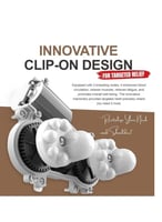 وسادة تدليك الرقبة أثناء السفر