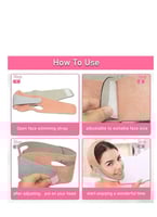 مشد الوجه والذقن للتنحيف وبعد العمليات