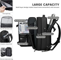 شنطه ظهر ذكيه قابله للانكماش بتفريغ الهواء