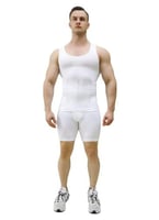 فيست طقم شورت وفانيلة مشد ملابس تنحيف وتشكيل الجسم...