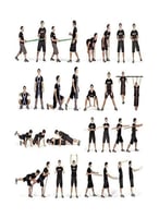 مجموعة أحبال التمارين 4 قطع