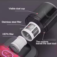 مكنسة إزالة العث من المفروشات