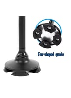 عكاز عصا للمشي قابل للطي مزود بمصباح LED