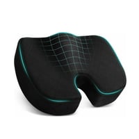 وسادة للمقعد مصنوعة من الميموري فوم بني