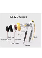 جهاز مساج محمول - ذهبي