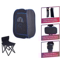 حمام الساونا الذكي مع كرسي