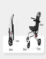 كرسي متحرك عادي خفيف للطائرة