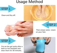 جوارب العناية بالقدمين