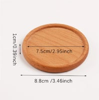 قاعدة كوب خشبية انحتها بإسمك