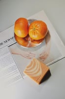 صابون طبيعي لحب الشباب - البرتقال و الشوفان