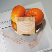 صابون طبيعي لحب الشباب - البرتقال و الشوفان