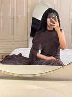 فستان سهرة موكا