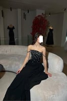 فستان سهرة لول تطريز