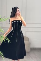 فستان جوخ توب اكسسوار