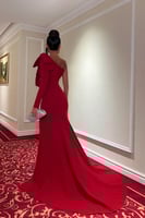 فستان فيونكة كتف