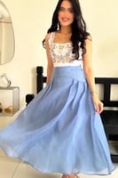 طقم قطعتين ناعم فصوص