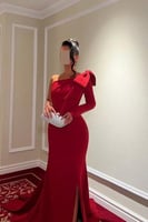 فستان فيونكة كتف