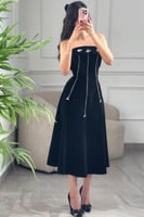 فستان جوخ توب اكسسوار