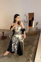 فستان برنت علاق شال