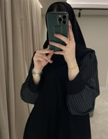 عبايه مخططه