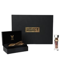 صندوق هدايا عود موروكي محسن و دهن عود رقم 5 - 6 مل