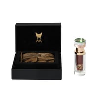 صندوق هدايا عود موروكي محسن و دهن عود رقم 5 - 6 مل