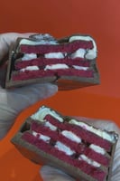 كيكة اولكر كيكة توت و ريدفلفت