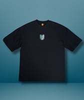 تيشيرت أتاك أون تايتن ليفاي أوفر سايز"Silent Rage"