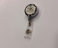 تعليقة دائري فضي بلاستيك 25 مل