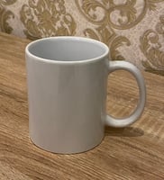 كوب أبيض طباعة حسب الطلب