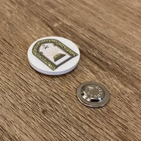 بروش اكرليك دائري مغناطيس قطرها 2،9 سم