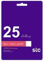 بطاقة شحن سوا 25
