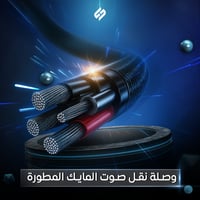 وصلة نقل صوت المايك المطورة audio bridge