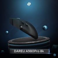 ماوس Dareu A980 pro 8k سلكي و لا سلكي اسود
