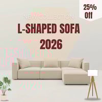 كنب مقطع اريكه حرف L